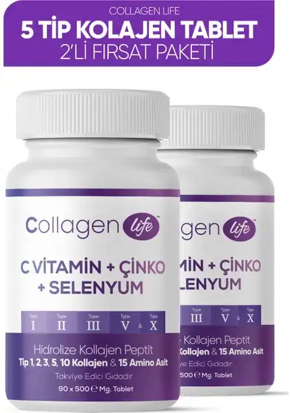 Collagen Life: Cilt, Eklemler ve Saç İçin Kolajen Takviyesi Fırsatı