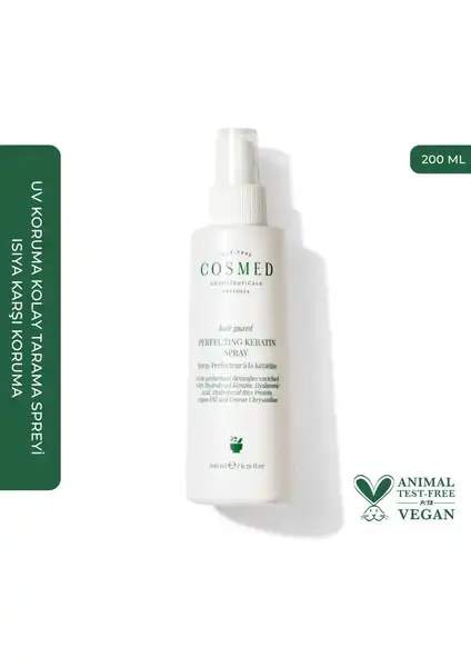 Cosmed Hairguard Perfecting Keratin Spray: Saç Bakımında Yenilikçi Çözüm