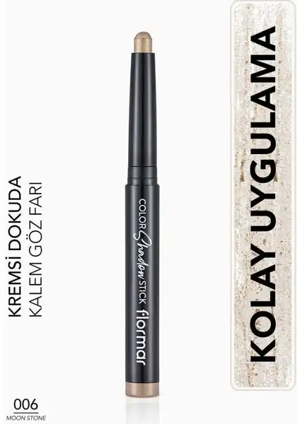 Flormar Color Shadow Yüksek Pigmentli ve Işıltılı Kalem Göz Farı İncelemesi