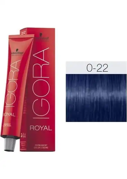 Igora Royal 0-22 Turuncu Azaltıcı Saç Boyası İncelemesi ve Kullanım Talimatları