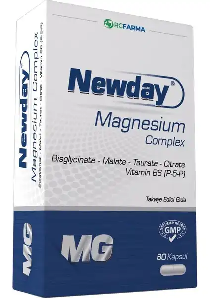 Newday Magnezyum Complex 60 Kapsül: Sağlık Destekleyici Özellikleri ve Faydaları