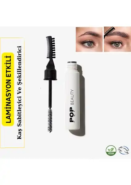Pop Beauty Kaş Sabitleyici ve Şekillendirici: Etkili Bakım ve Şekillendirme Ürünü