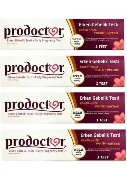 Prodoctor Erken Hamilelik Testi Seti: Güvenilir ve Kullanımı Kolay