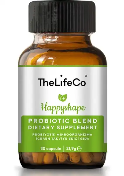 TheLifeCo Happyshape: Probiyotik Takviye ile Sağlıklı Sindirim Desteği