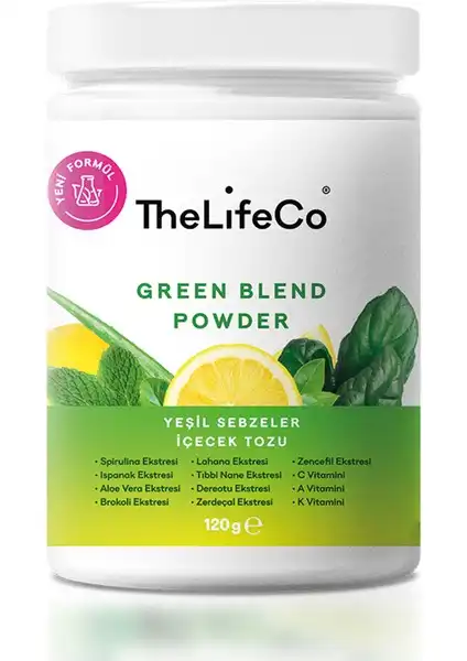 TheLifeCo Yeşil Sebzeler İçecek Tozu: Sağlıklı ve Besleyici Bir Alternatif