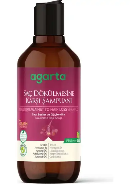 Agarta Doğal Şampuan: Saç Dökülmesine Karşı Bitkisel Çözüm