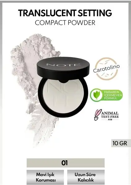 Note Translucent Setting Powder: Makyaj Sabitleyici Ürün İncelemesi