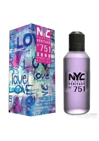 Nyc Soho Street Art Edition No 751 For Her EDP 100ml: Parfüm İncelemesi