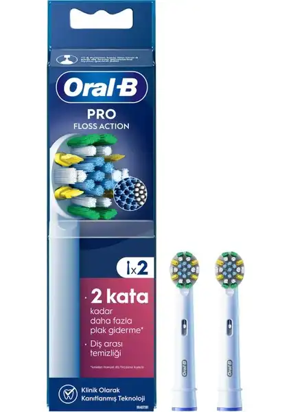Oral-B Yedek Başlık Floss Action 2'li: Diş Sağlığında Etkili Çözüm