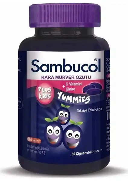 Sambucol Plus Kids Yummies: Çocuklar İçin Bağışıklık Destekleyici Takviye