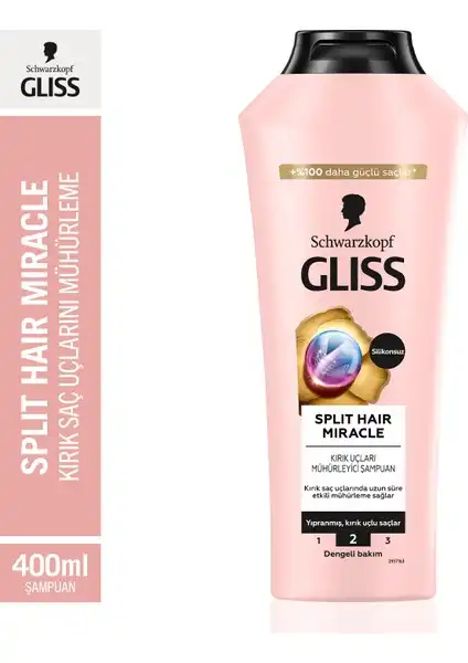 Schwarzkopf Gliss Kırık Uçları Mühürleyen Şampuan İncelemesi ve Faydaları