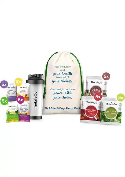 TheLifeCo Fit&Slim 5 Günlük Detoks Paketi İncelemesi