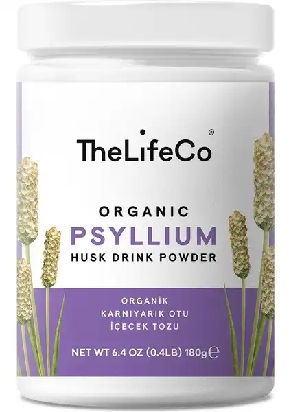 TheLifeCo Organik Psyllium İçecek Tozu: Doğal Lif Kaynağı ve Kullanım Önerileri