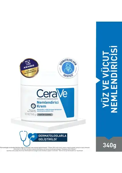 CeraVe Nemlendirici Krem: Kuru Ciltler İçin Etkili Nemlendirme Çözümleri