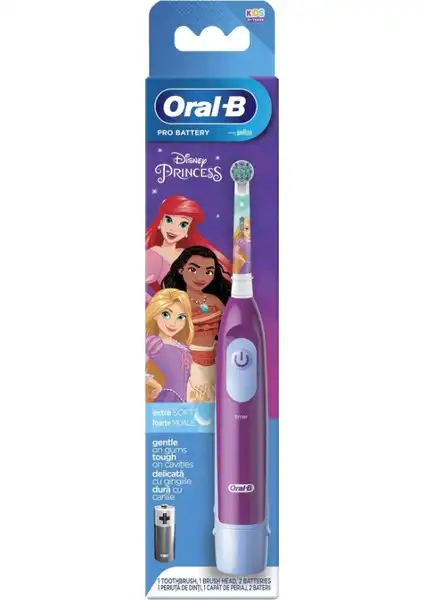 Oral-B Prenses Temalı Pilli Diş Fırçası: Eğlenceli Diş Bakımı Çözümü