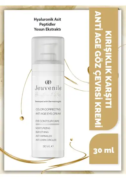 Jeuvenile Göz Çevresi Kırışıklık, Morluk ve Şişlik Karşıtı Krem İncelemesi