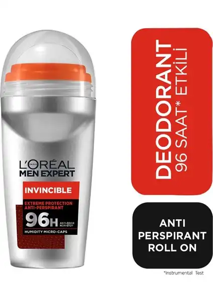 L'Oréal Paris Men Invincible Roll-On Deodorant ile Maksimum Koruma Deneyimi