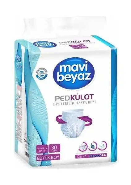 Mavi Beyaz Ped Emici Külot Hasta Bezi İncelemesi ve Kullanıcı Deneyimleri