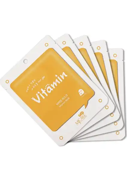 Mjcare On Vitamin Mask: Cildinizi Besleyin ve Canlandırın