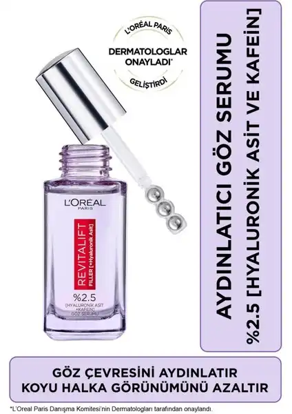Revitalift Filler Göz Çevresini Aydınlatıcı Göz Serumu İncelemesi