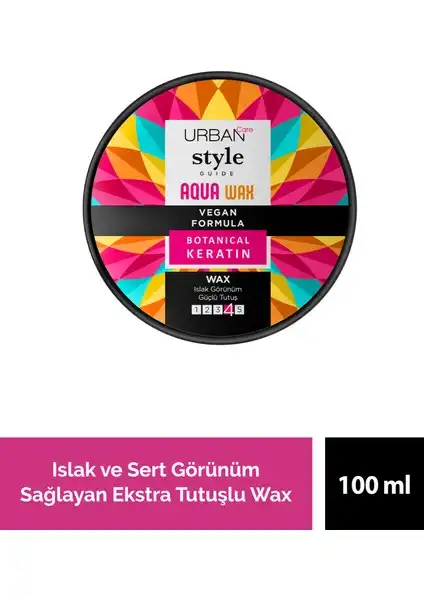Urban Care Islak Görünüm Wax İle Saçlarınıza Güçlü Tutuş Sağlayın